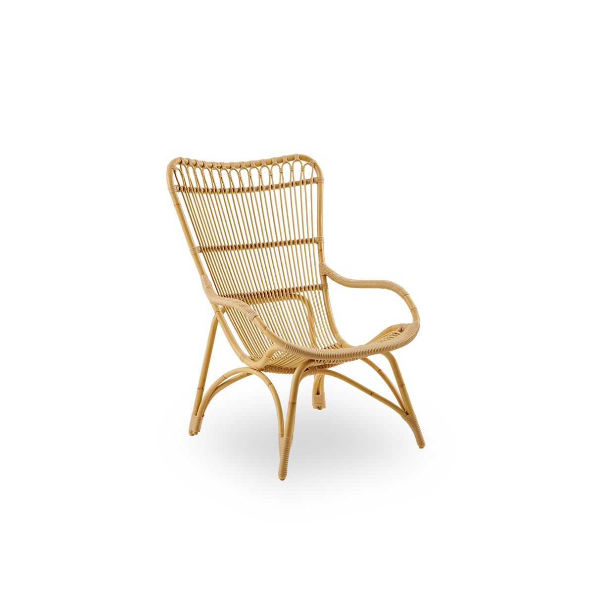 Utestolen Monet Lounge Chair fra Sika Design i fargen Natural