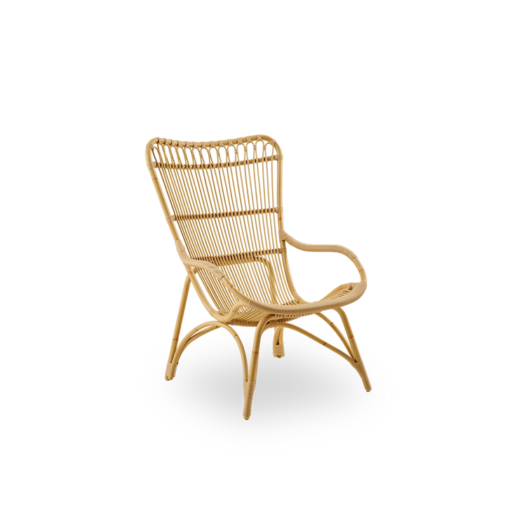 Utestolen Monet Lounge Chair fra Sika Design i fargen Natural
