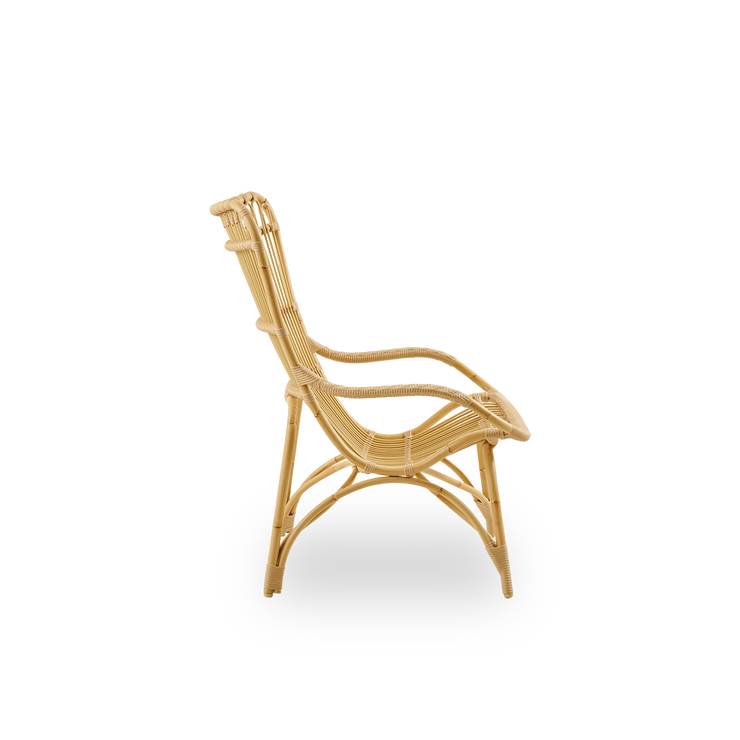 Utestolen Monet Lounge Chair fra Sika Design i fargen Natural