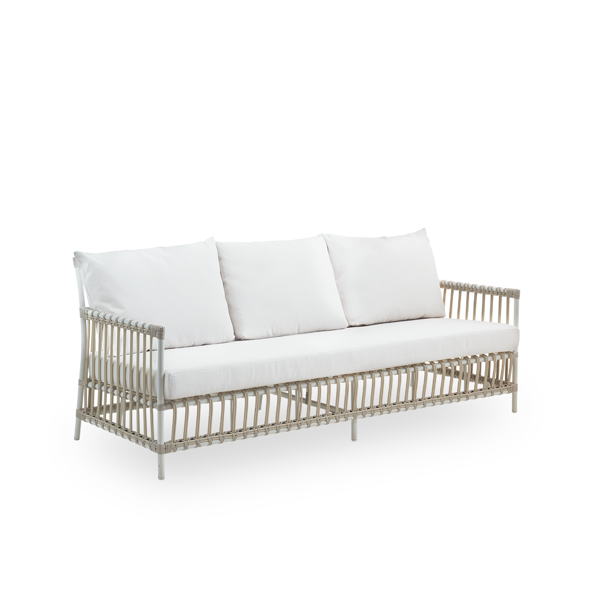 Utesofa Caroline 3-seter fra Sika Design i fargen Dove White