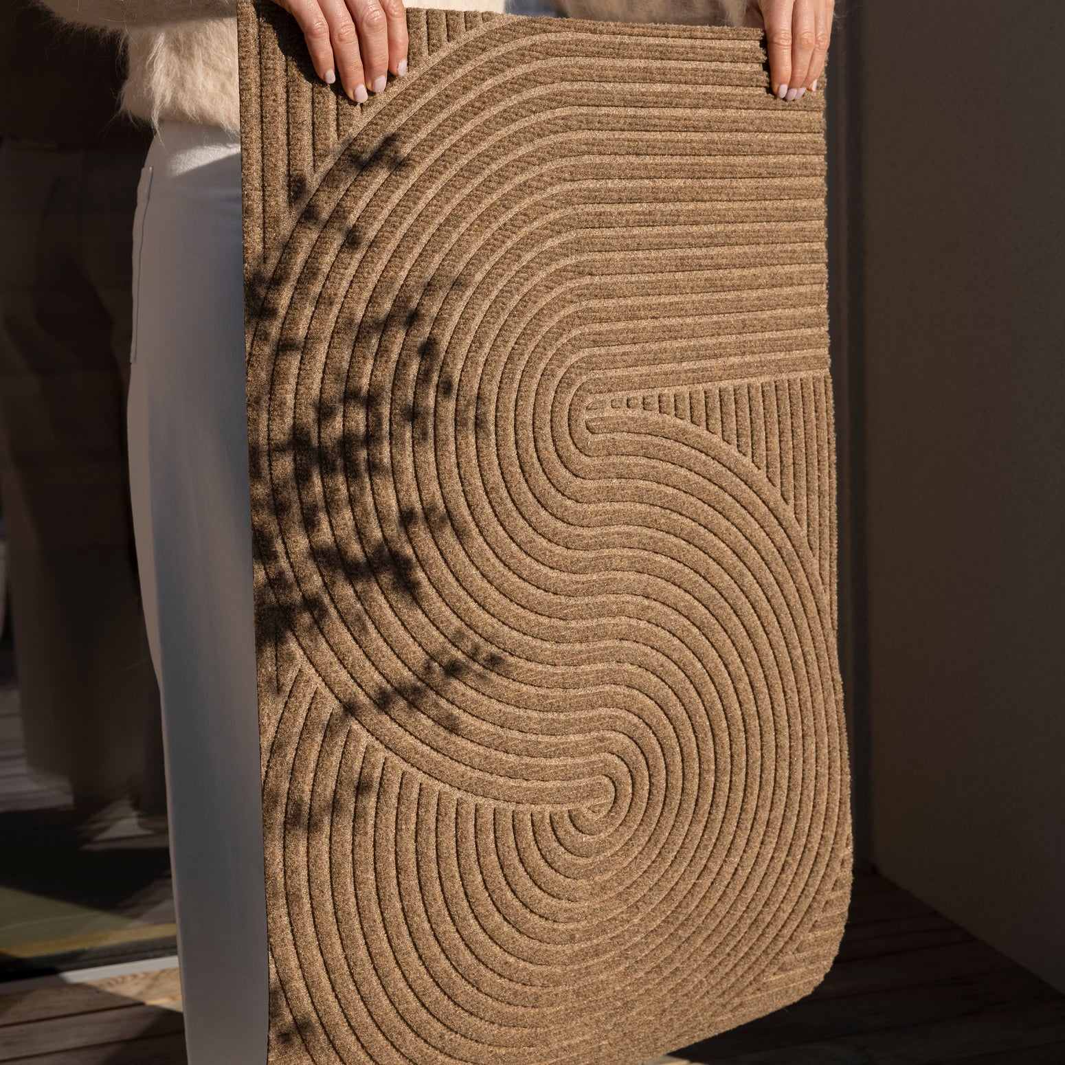 Dørmatte Heymat+ Sand 60x90