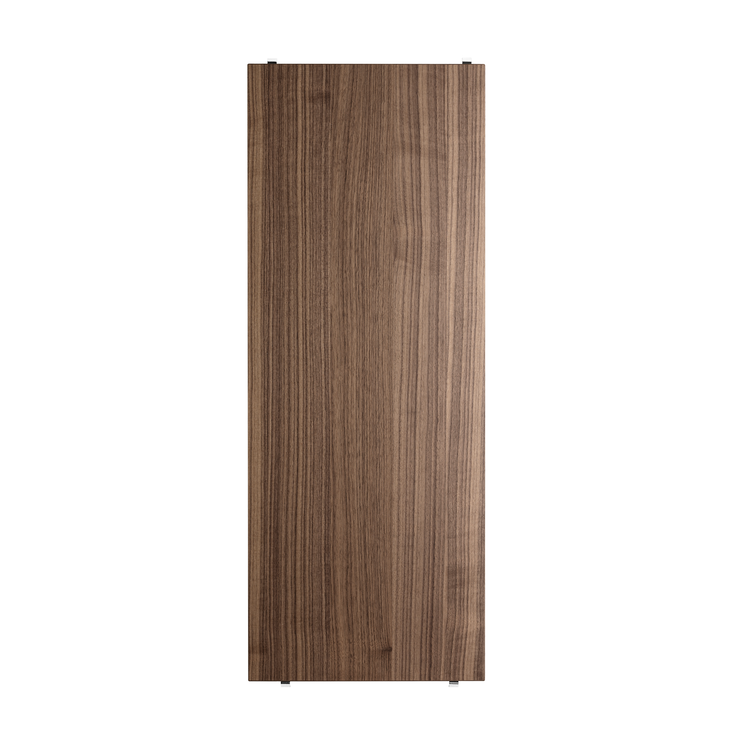 Hylleplate H2 x B78 x D30 cm i valnøtt.