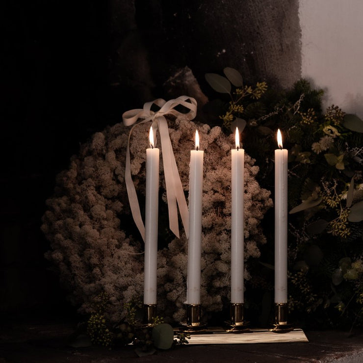 Adventsstake Advent Candle Holder i messing fra Skultuna
