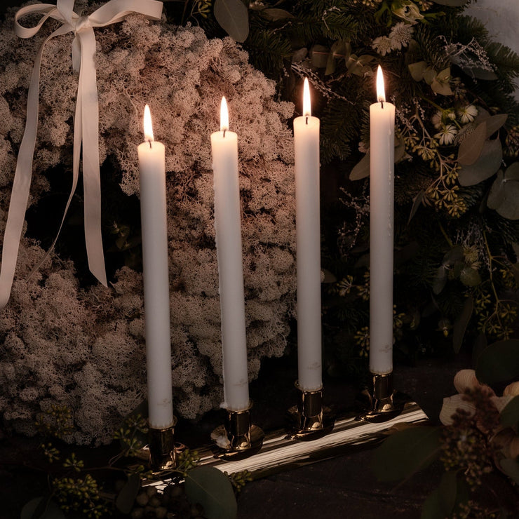 Adventsstake Advent Candle Holder i messing fra Skultuna