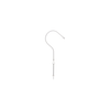 Gardinholder i metall fra Gotain i krom/ Chrome.