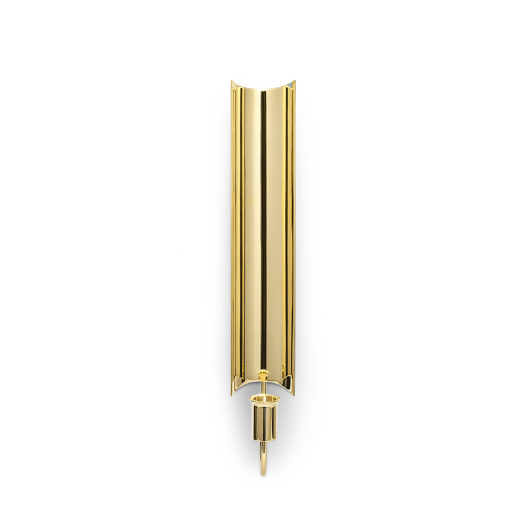 Vegglysestake Reflex Sconce fra Skultuna i polert messing