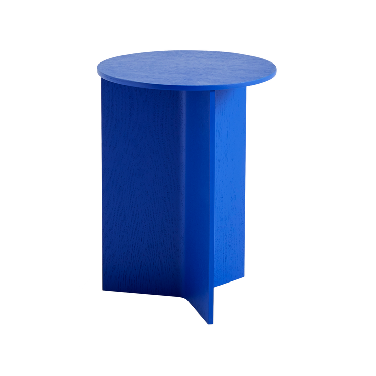 Slit Table High Wood fra Hay i fargen Vivid blue.