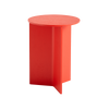 Slit Table High Wood fra Hay i fargen Candy red. 