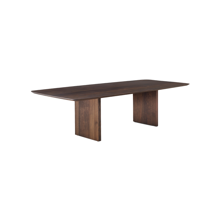 Spisebord Ten Table rektangulært fra dk3 i røkt eik.