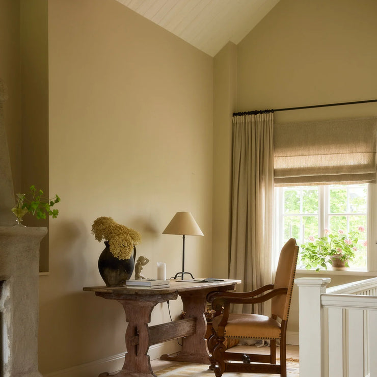 Gardin Bouclé fra Gotain i fargen Benhvit