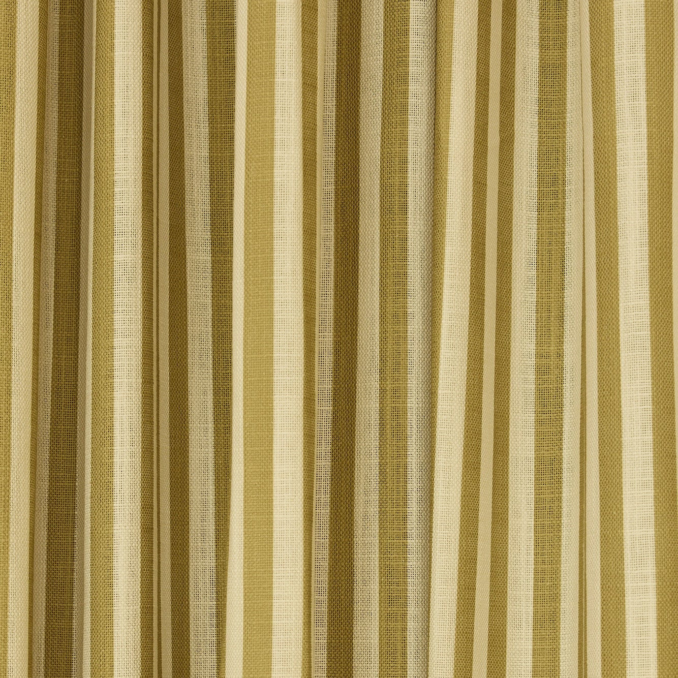 Mørkleggende vevd lingardin Stripe i fargen olivengrønn/ Olive Green fra Gotain.