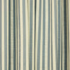 Mørkleggende vevd lingardin Stripe i fargen blå/ Dove Blue fra Gotain.