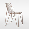 Lysebrun utestol: Spisestolen Tio Chair fra Massproductions i fargen Pale Brown