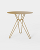 Spisebordet Tio Dining Table Ø75 cm fra Massproductions i fargen Brown Beige