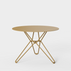 Tio Side Table fra Massproductions i fargen Brown Beige.