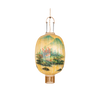 Denne taklampen blir et blikkfang i ethvert rom! Laget på tradisjonelt taiwansk vis er den lanterneformede lampen Traditional Lantern fra Hk living håndmalt og dekorert med et klassisk asiatisk landskapsmotiv, et vakkert kantbånd øverst og lange frynser nederst.