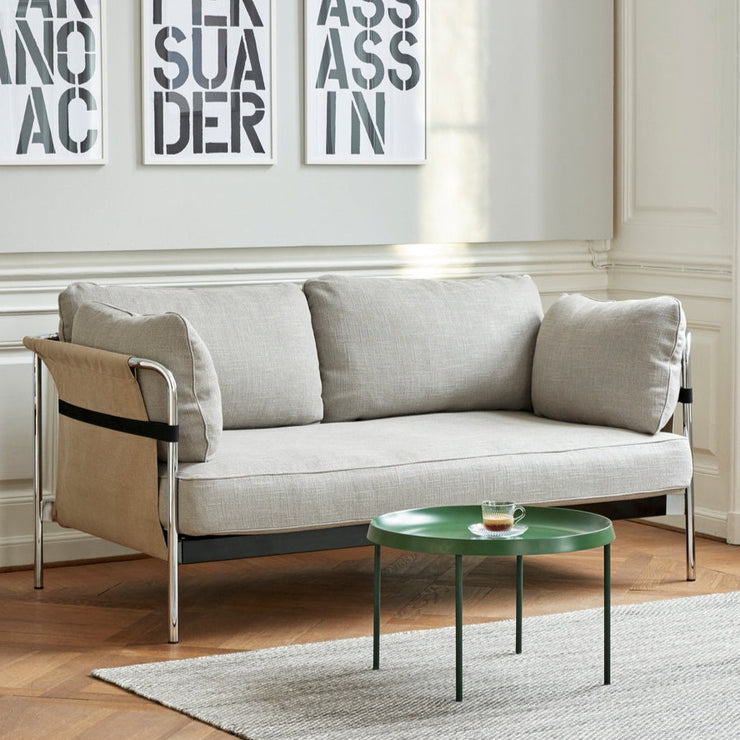 Moiré Kelim fra Hay i fargen Grey.