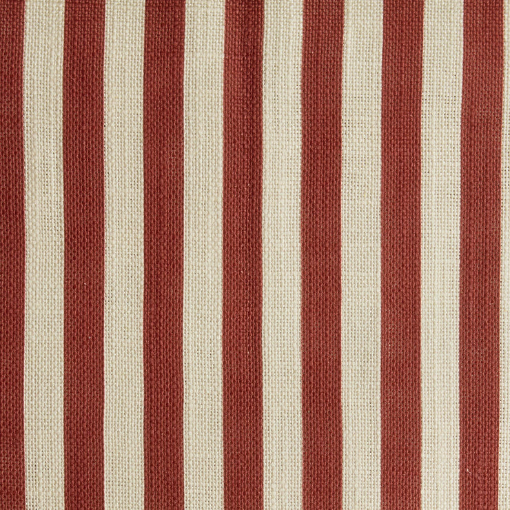 Liftgardin vevd lin Stripe i fargen rød/ Burgundy fra Gotain.