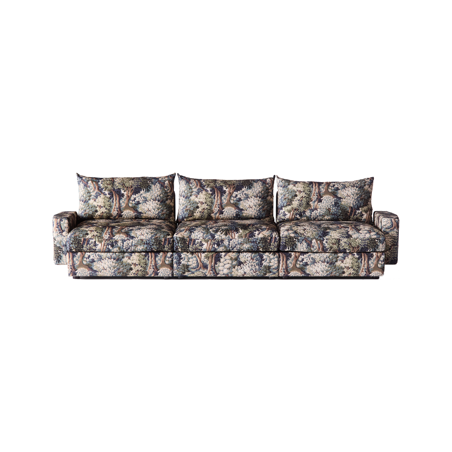 Ute etter å skape en skikkelig statement-look i stuen din? Denne fantastiske mønstrede treseteren, Laurel Sofa fra Dusty Deco, kan være akkurat det som skal til.