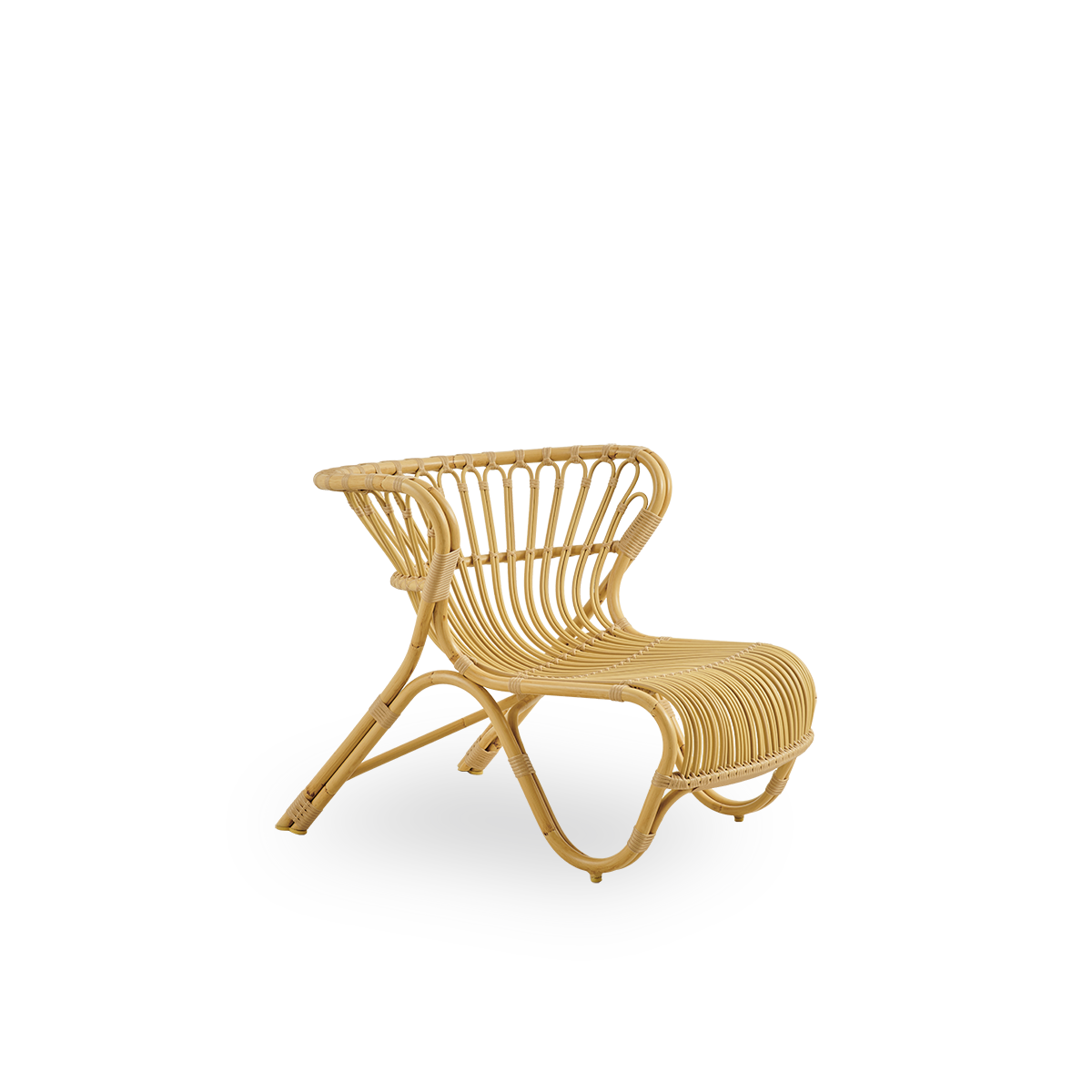 Utestol Fox Lounge Chair fra Sika Design i fargen Natural