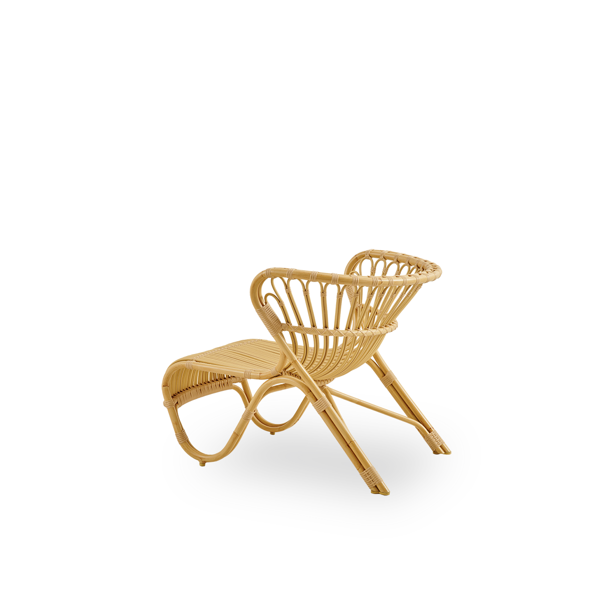 Utestol Fox Lounge Chair fra Sika Design i fargen Natural