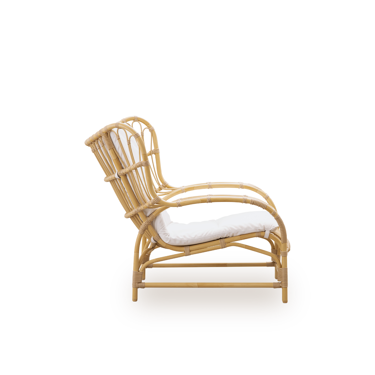 Utestol Teddy Lounge Chair fra Sika Design, kan bestilles med og uten pute