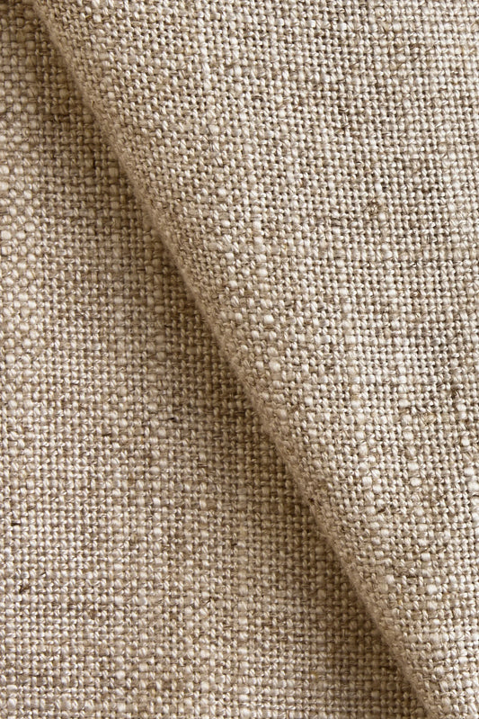 Liftgardin vevd lin, Sand, 1 stk B163 x H145 (må hentes)