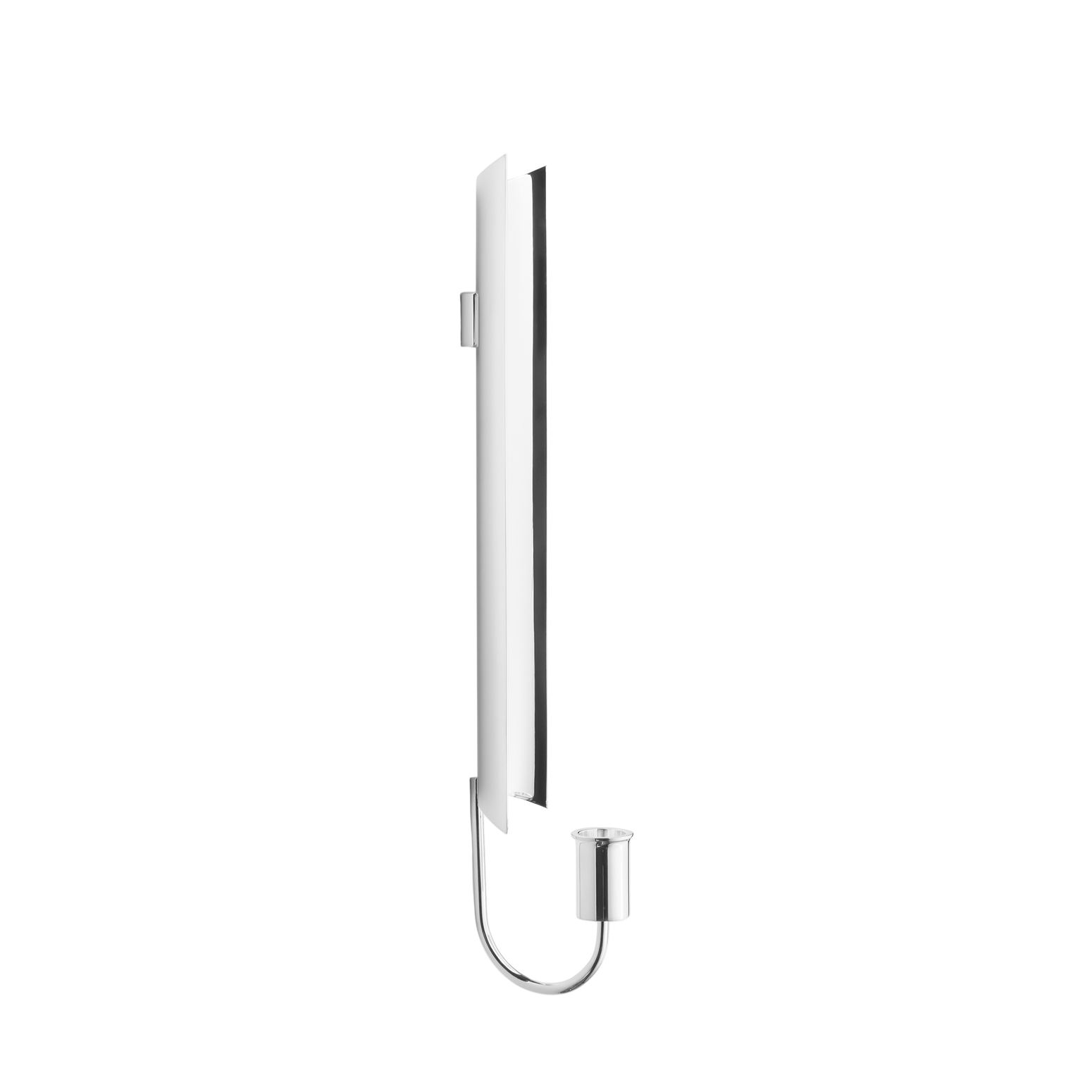 Vegglysestake Reflex Sconce fra Skultuna i sølvbelagt messing