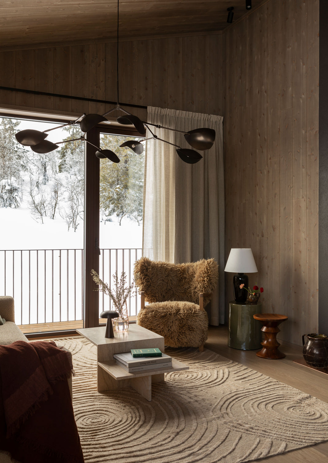OsloDeco til fjells: Moderne fjellhytte med varm stemning