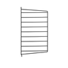 Veggfeste Wire H50xD30 cm i svart.
