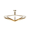 Taklampen Angel 5 5000 Wide Chandelier brass, lav.