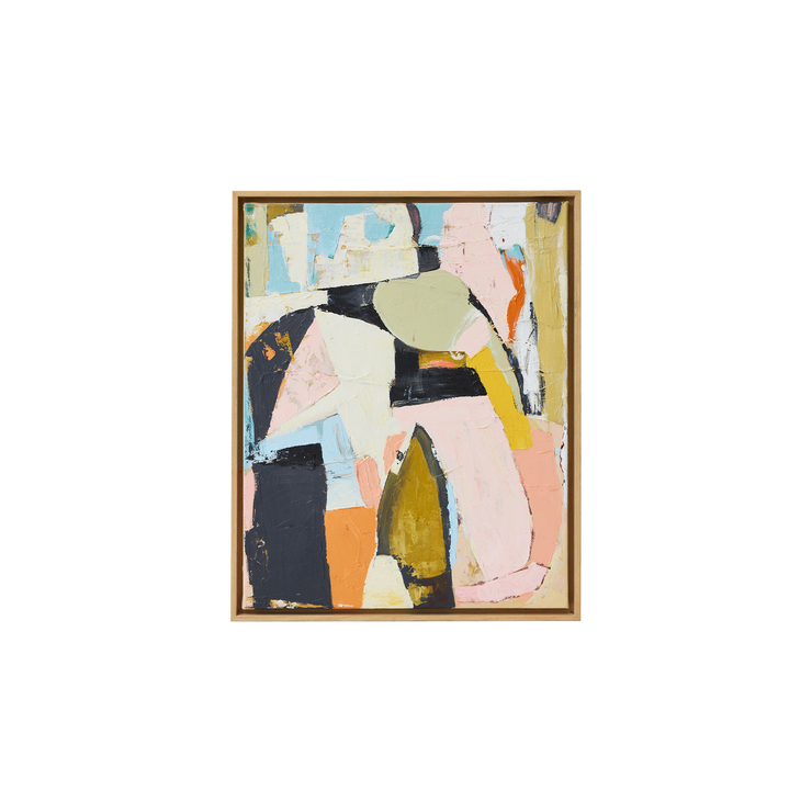 Maleri i ramme Framed Artwork Colour Compliment 43 x 53 cm fra HKliving.