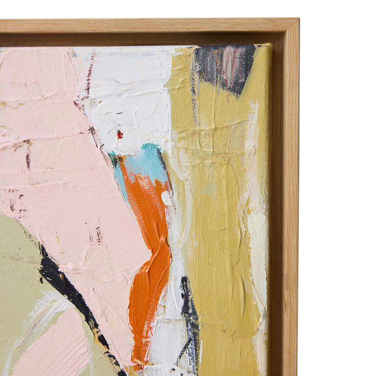 Maleri i ramme Framed Artwork Colour Compliment 43 x 53 cm fra HKliving.