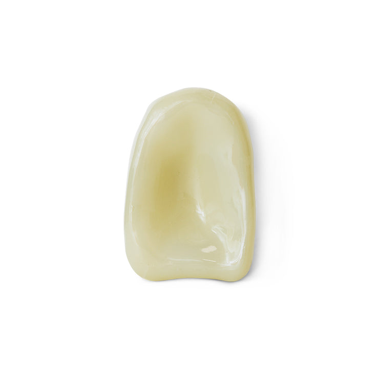Glasskulptur Glass Sculpture fra HKliving i fargen Cream