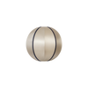 Lampeskjerm Indochina Round fra Oi Soi Oi med svarte bånd i størrelse XS (Ø 30 cm).