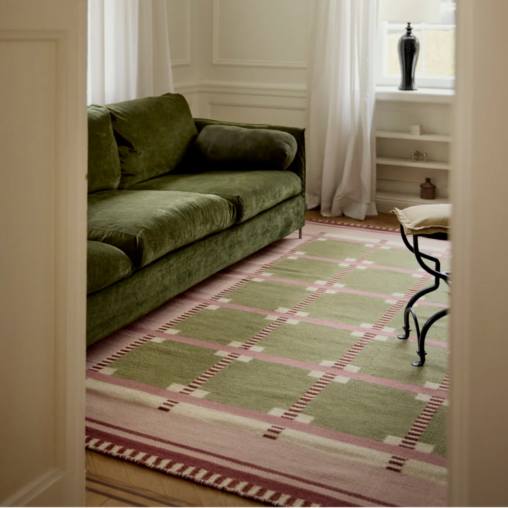 Teppe Röllakan fra Layered, Ruth Spring Grass