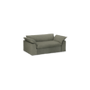 Sofa Nomad Couch toseter (204 cm) fra HKliving. Tekstil: Linen - Army Green