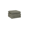 Puff Nomad Hocker fra HKliving. Tekstil: Linen - Army Green