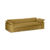 Sofa Nomad Couch fireseter (305 cm) fra HKliving. Tekstil: Linen - Burnt Ochre 