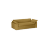 Sofa Nomad Couch treseter (244 cm) fra HKliving. Tekstil: Linen - Burnt Ochre 