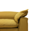 Sofa Nomad Couch fireseter (305 cm) fra HKliving. Tekstil: Linen - Burnt Ochre 