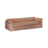 Sofa Nomad Couch fireseter (305 cm) fra HKliving. Tekstil: Linen - Dusty Rose
