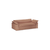Sofa Nomad Couch treseter (244 cm) fra HKliving. Tekstil: Linen - Dusty Rose