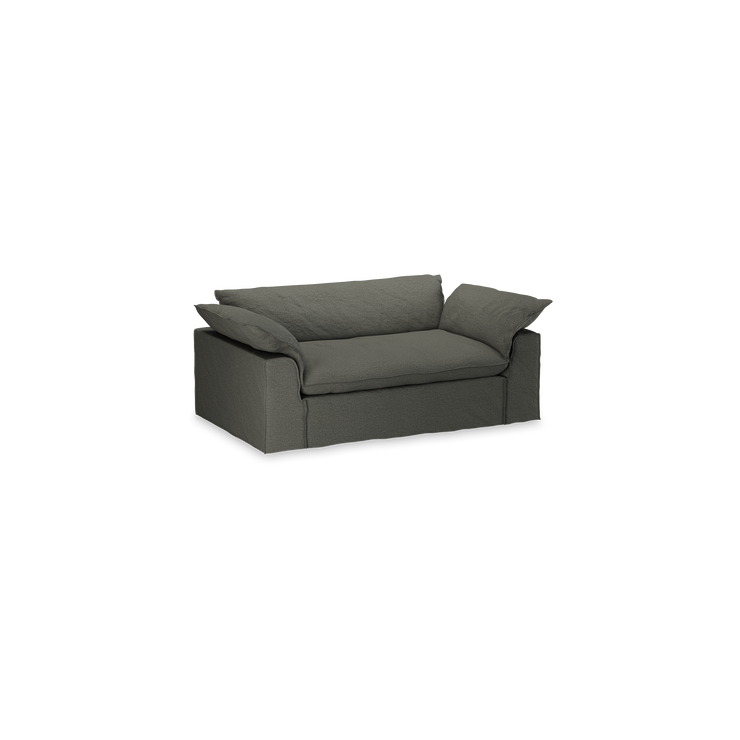 Sofa Nomad Couch toseter (204 cm) fra HKliving. Tekstil: Wander - Army Green