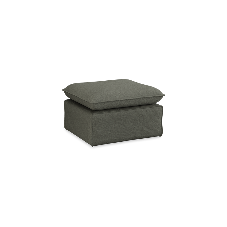 Puff Nomad Hocker fra HKliving. Tekstil: Wander - Army Green