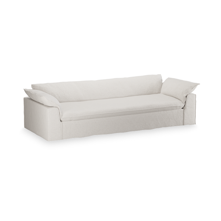 Sofa Nomad Couch fireseter (305 cm) fra HKliving. Tekstil: Cosy - Beige
