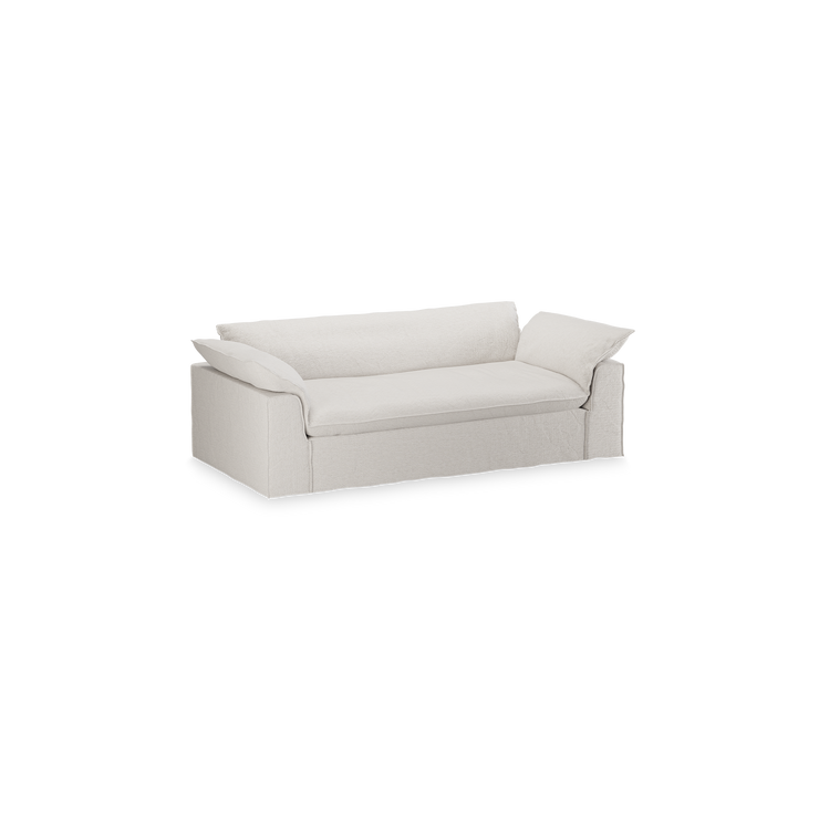 Sofa Nomad Couch treseter (244 cm) fra HKliving. Tekstil: Cosy - Beige
