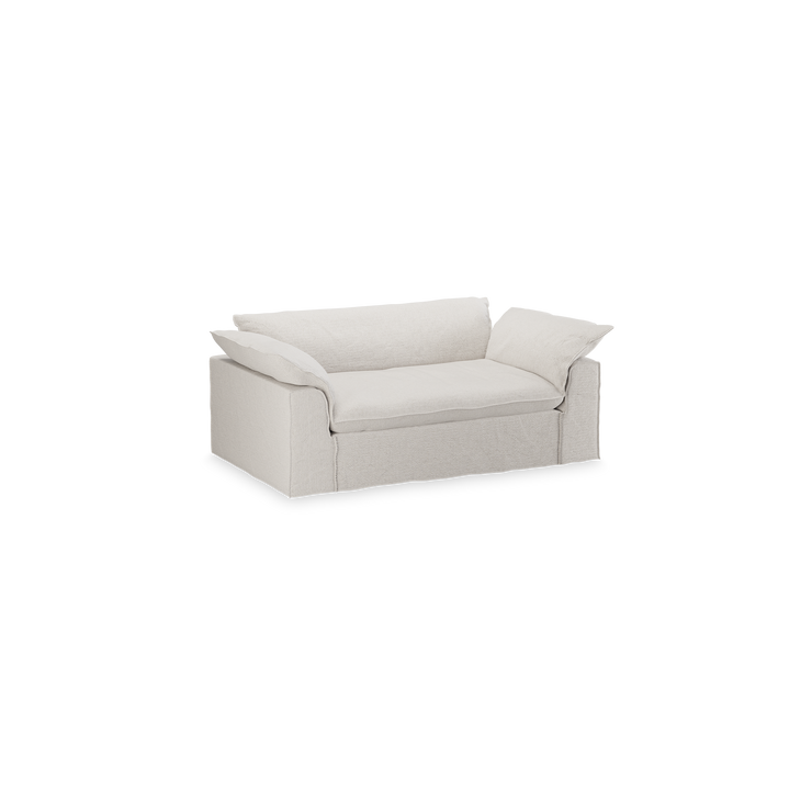 Sofa Nomad Couch toseter (204 cm) fra HKliving. Tekstil: Cosy - Beige