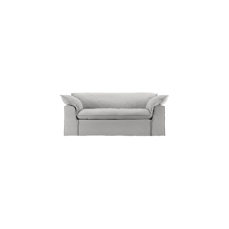 Sofa Nomad Couch 2-seter (204 cm) fra HKliving i tekstilet Corduroy Rib - Cream