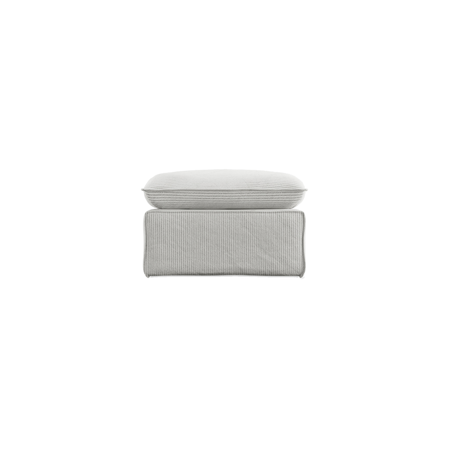 Puff Nomad Hocker fra HKliving. Tekstil: Corduroy Rib - Cream